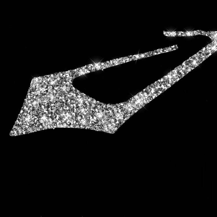 For Chevrolet Corvette C7 2014-2019 Car Left Air Outlet Panel Diamond Decorative Sticker, Left Drive by buy2fix