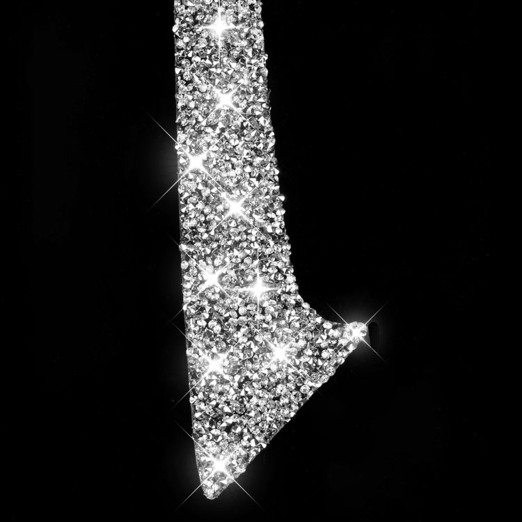 For Chevrolet Corvette C7 2014-2019 Car Center Arm Rest Diamond Decorative Sticker, Left Drive by buy2fix