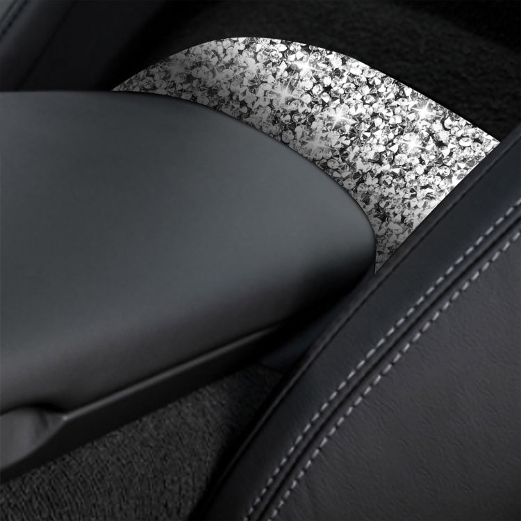 For Chevrolet Corvette C7 2014-2019 Car Rear Center Part Diamond Decorative Sticker, Left Drive by buy2fix