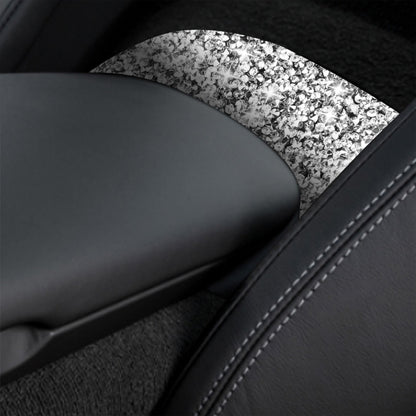 For Chevrolet Corvette C7 2014-2019 Car Rear Center Part Diamond Decorative Sticker, Left Drive by buy2fix