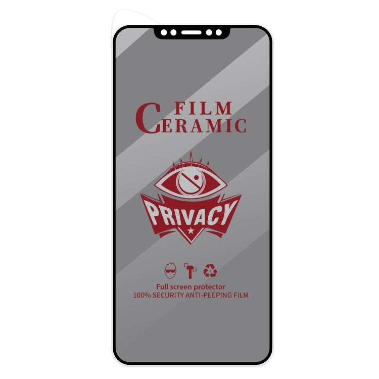 For iPhone 11 Pro Max / XS Max 25pcs Full Coverage HD Privacy Ceramic Film - iPhone 11 Pro Max Tempered Glass by buy2fix | Online Shopping UK | buy2fix
