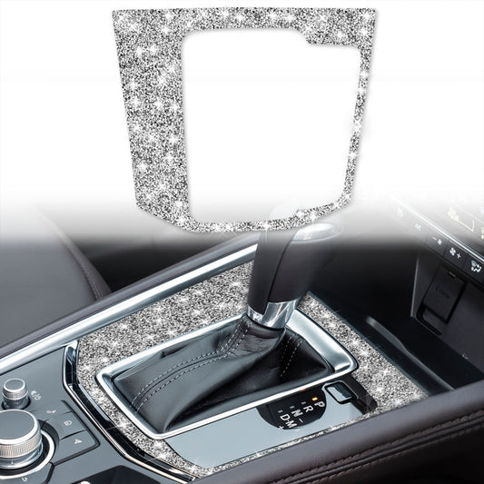 For Mazda CX-5 2017-2018 Car Gear Panel Diamond Decorative Sticker, Right Drive by buy2fix