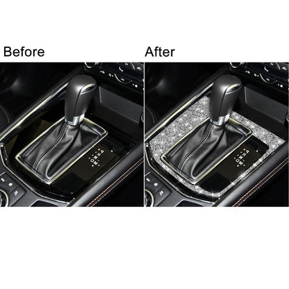 For Mazda CX-5 2017-2018 Car Gear Panel Diamond Decorative Sticker, Right Drive by buy2fix