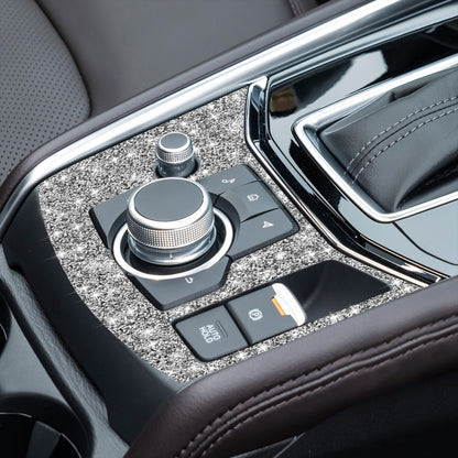 For Mazda CX-5 2017-2018 Car Electronic Handbrake Panel Diamond Decorative Sticker, Right Drive by buy2fix