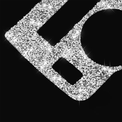 For Ford Mustang 2009-2013 Car Headlight Diamond Decoration Sticker, Left Hand Drive by buy2fix