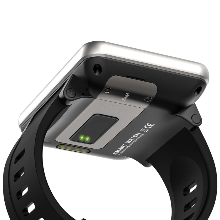 DM100 2.86 inch IPS Full Screen Smart Sport Watch, Support Independent Card Insertion / Multiple Sports Modes / Heart Rate Monitoring / Step Counting, Memory:RAM 3GB+ROM 32GB(Black) by buy2fix