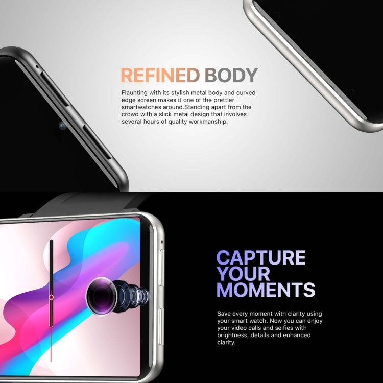 DM100 2.86 inch IPS Full Screen Smart Sport Watch, Support Independent Card Insertion / Multiple Sports Modes / Heart Rate Monitoring / Step Counting, Memory:RAM 3GB+ROM 32GB(Black) by buy2fix