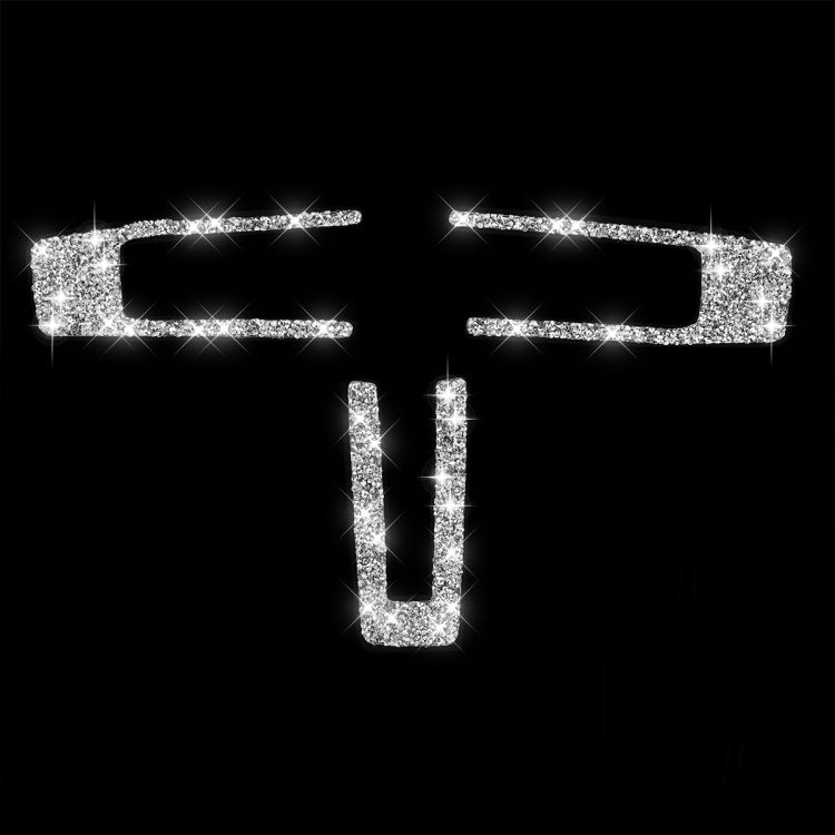 For Ford Mustang 2009-2013 3 in 1 Car Steering Wheel Diamond Decoration Sticker, Left Hand Drive by buy2fix