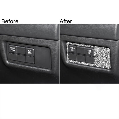 For Mazda CX-5 2017-2018 Car Headlight Panel Diamond Decorative Sticker, Right Drive by buy2fix