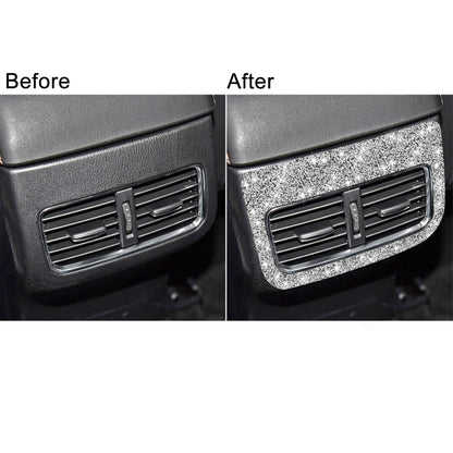 For Mazda CX-5 2017-2018 Car Rear Exhaust Vent Diamond Decorative Sticker,Left and Right Drive Universal by buy2fix