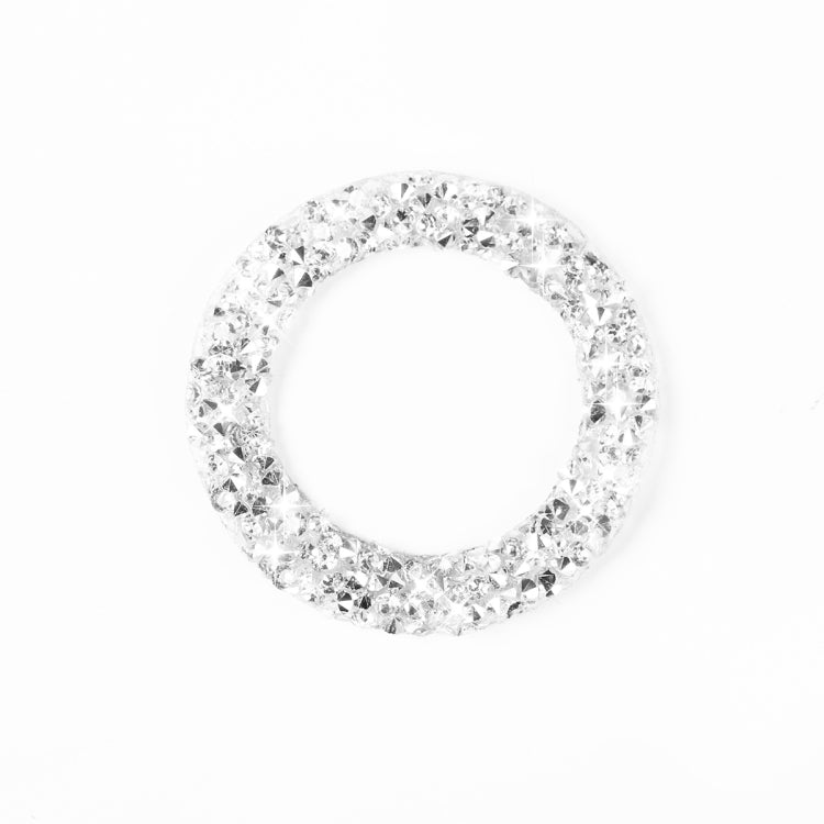 For Ford Mustang 2009-2013 Car Ignition Switch Keyhole Diamond Decoration Sticker, Left Hand Drive by buy2fix