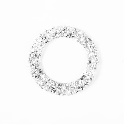 For Ford Mustang 2009-2013 Car Ignition Switch Keyhole Diamond Decoration Sticker, Left Hand Drive by buy2fix