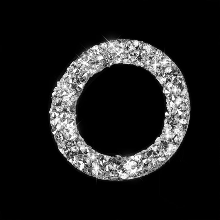 For Ford Mustang 2009-2013 Car Ignition Switch Keyhole Diamond Decoration Sticker, Left Hand Drive by buy2fix