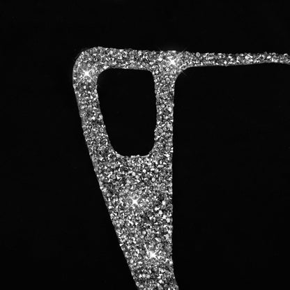 For BMW 3 Series E90 / E92 2005-2012 Car Gear Panel Diamond Decorative Sticker, Left Drive by buy2fix