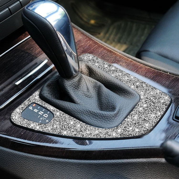 For BMW 3 Series E90 / E92 2005-2012 Car Gear Panel Diamond Decorative Sticker, Left Drive by buy2fix