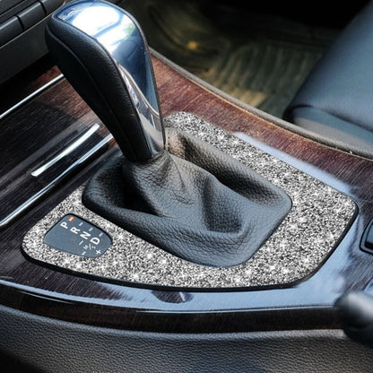 For BMW 3 Series E90 / E92 2005-2012 Car Gear Panel Diamond Decorative Sticker, Left Drive by buy2fix