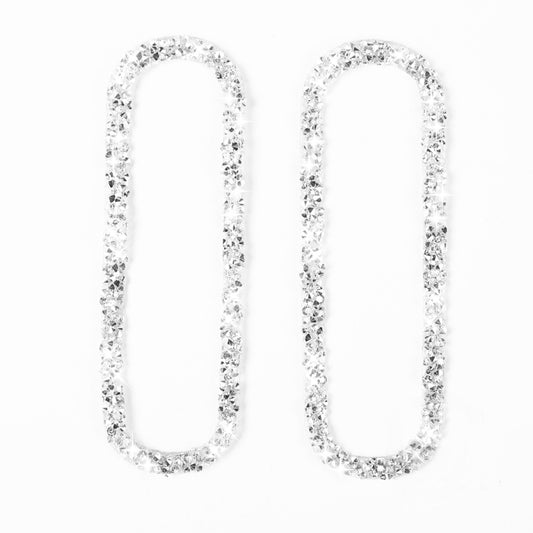 For Ford Mustang 2009-2013 Car Left and Right Air Outlet Diamond Decoration Sticker, Left Hand Drive by buy2fix