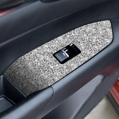 For Mazda CX-5 2017-2018 Car Window Button Panel Diamond Decorative Sticker, Right Drive by buy2fix