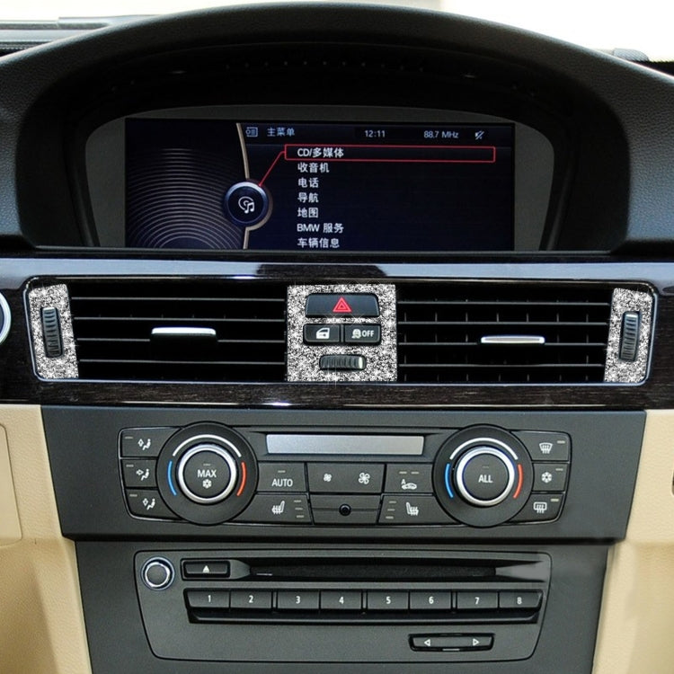 For BMW 3 Series E90 / E92 / E93 2005-2012 Premium Car Air Outlet Diamond Decorative Sticker by buy2fix