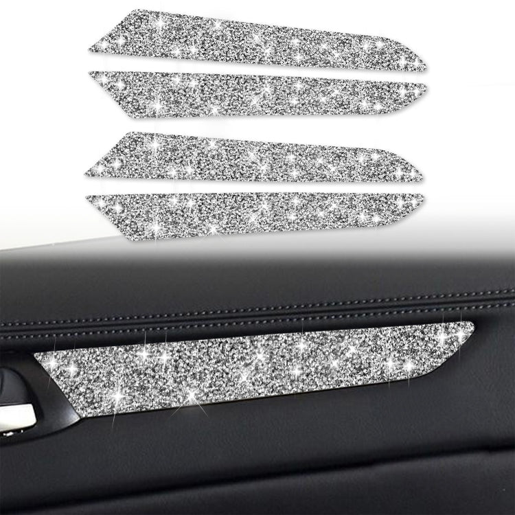For Mazda CX-5 2017-2018 Car Door Panel Diamond Decorative Sticker,Left and Right Drive Universal by buy2fix