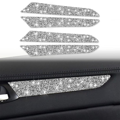 For Mazda CX-5 2017-2018 Car Door Panel Diamond Decorative Sticker,Left and Right Drive Universal by buy2fix