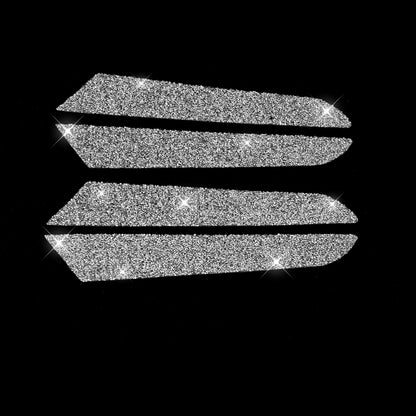 For Mazda CX-5 2017-2018 Car Door Panel Diamond Decorative Sticker,Left and Right Drive Universal by buy2fix