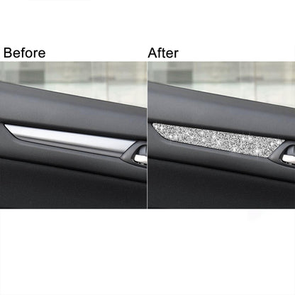 For Mazda CX-5 2017-2018 Car Door Panel Diamond Decorative Sticker,Left and Right Drive Universal by buy2fix