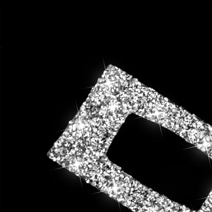 For BMW 3 Series E90 2005-2012 Car Ignition Switch Frame Diamond Decorative Sticker, Left Drive by buy2fix