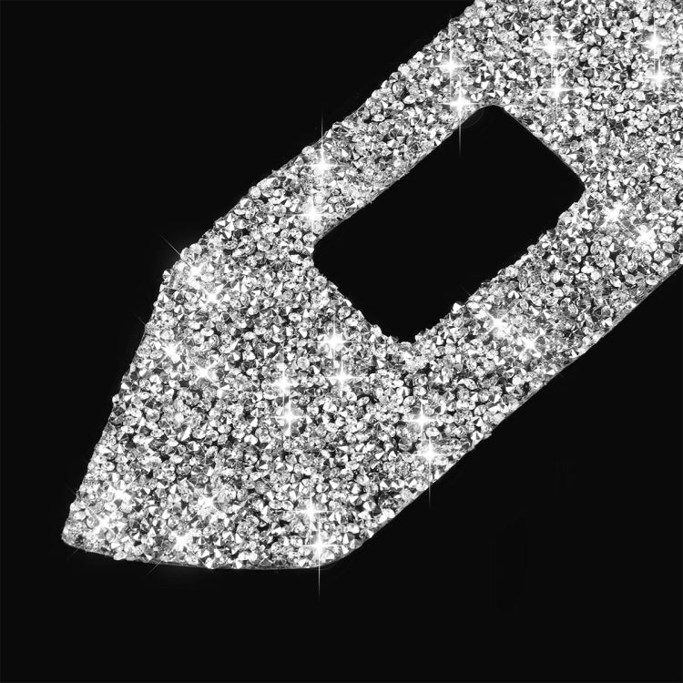 For Ford Mustang 2009-2013 3pcs Car Window Glass Lifter Panel Diamond Decoration Sticker, Left Hand Drive by buy2fix