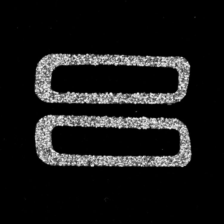 For Mazda CX-5 2017-2018 Car A-pillar Air Outlet Diamond Decorative Sticker,Left and Right Drive Universal by buy2fix