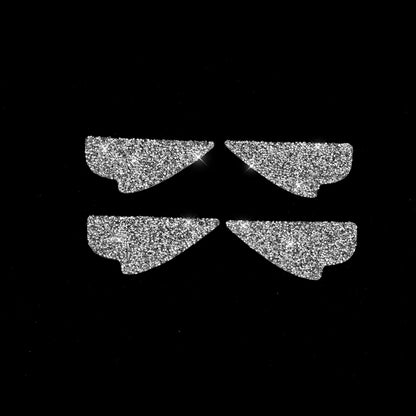 For Mazda CX-5 2017-2018 Car Inner Door Bowl Diamond Decorative Sticker,Left and Right Drive Universal by buy2fix