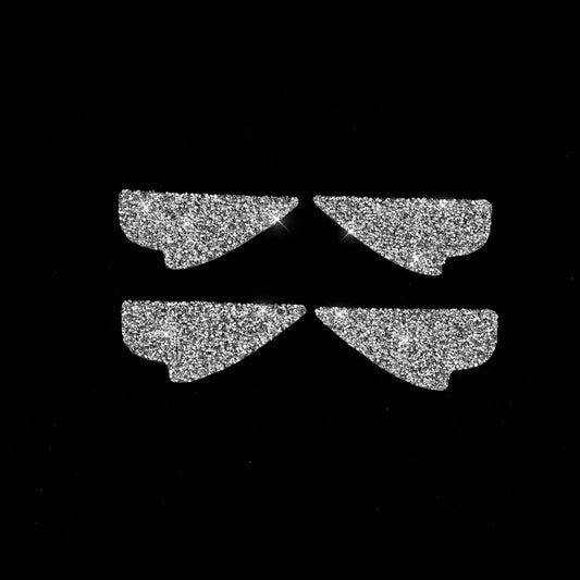 For Mazda CX-5 2017-2018 Car Inner Door Bowl Diamond Decorative Sticker,Left and Right Drive Universal by buy2fix