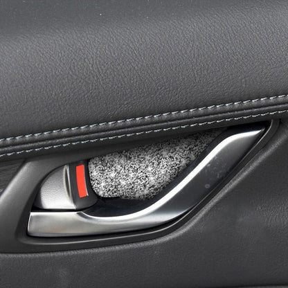 For Mazda CX-5 2017-2018 Car Inner Door Bowl Diamond Decorative Sticker,Left and Right Drive Universal by buy2fix