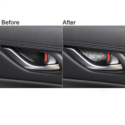 For Mazda CX-5 2017-2018 Car Inner Door Bowl Diamond Decorative Sticker,Left and Right Drive Universal by buy2fix