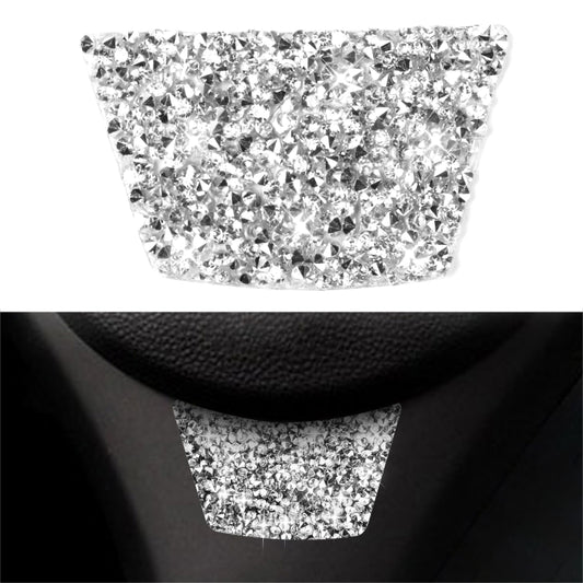 For BMW 3 Series E90 2005-2012 Car Steering Wheel B-Type Diamond Decorative Sticker by buy2fix