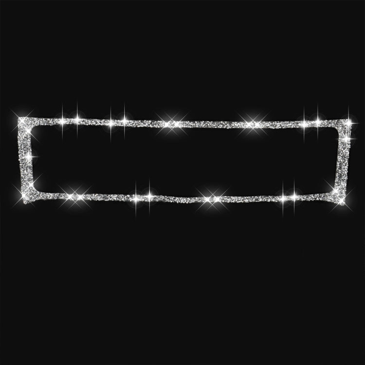 For Ford Mustang 2009-2013 Car Middle Air Outlet Diamond Decoration Sticker, Left Hand Drive by buy2fix