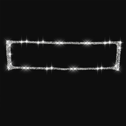 For Ford Mustang 2009-2013 Car Middle Air Outlet Diamond Decoration Sticker, Left Hand Drive by buy2fix