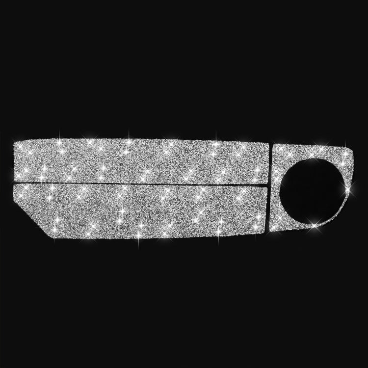 For Ford Mustang 2009-2013 Car Right Side Air Outlet Diamond Decoration Sticker, Left Hand Drive by buy2fix