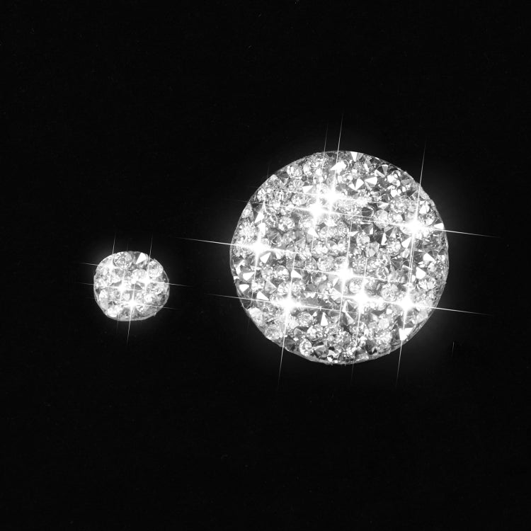 For Mazda3/6/CX-9/CX-5 Car Multimedia Button Diamond Decorative Sticker,Left and Right Drive Universal by buy2fix