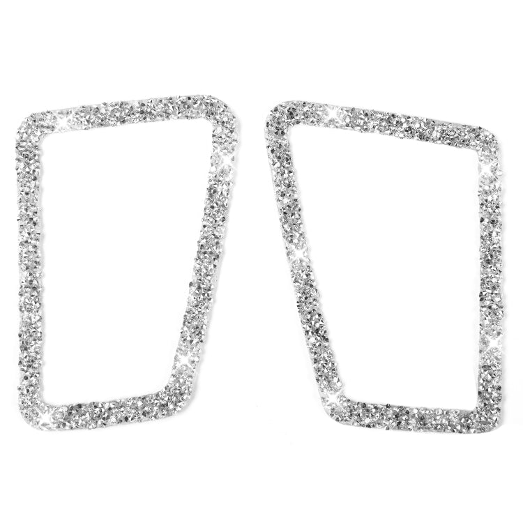 For BMW 3 Series E90 2005-2012 Car Air Outlet Diamond Decorative Sticker, Left Drive by buy2fix