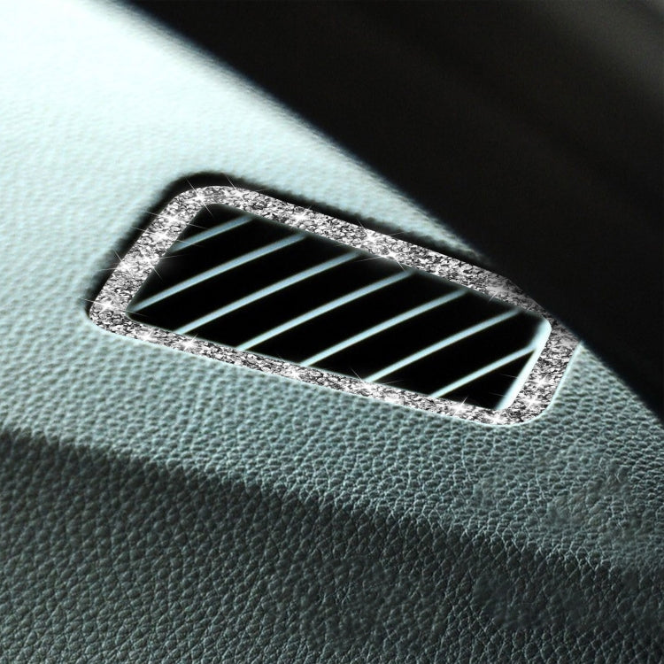 For BMW 3 Series E90 2005-2012 Car Air Outlet Diamond Decorative Sticker, Left Drive by buy2fix
