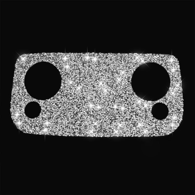 For Ford Mustang 2009-2013 2pcs Car Reading Light Diamond Decoration Sticker, Left Hand Drive by buy2fix