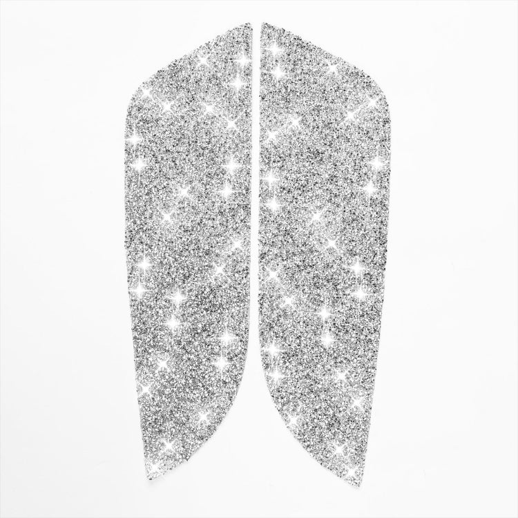 For Ford Mustang 2010-2012 2pcs Car Rear Door Panel Diamond Decoration Sticker, Left Hand Drive by buy2fix