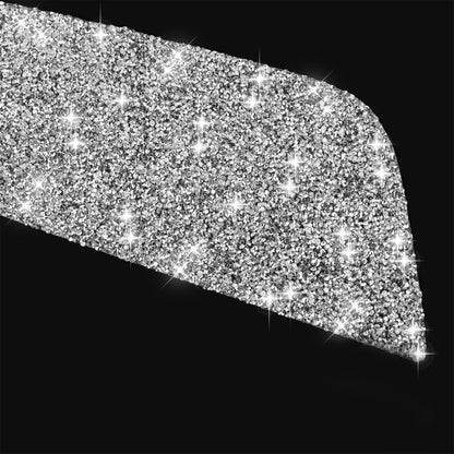 For Ford Mustang 2010-2012 2pcs Car Rear Door Panel Diamond Decoration Sticker, Left Hand Drive by buy2fix