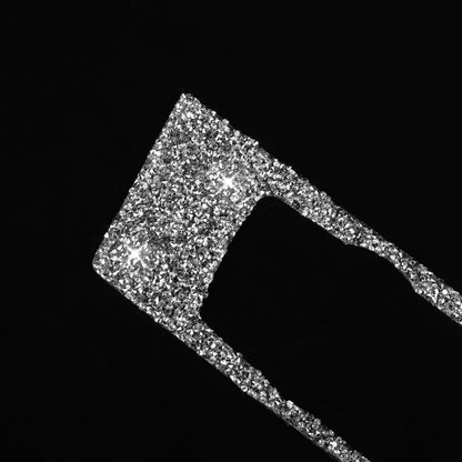 For BMW 3 Series E90 / E92 2005-2012 Car Aircondition CD Control Panel Premium Diamond Decorative Sticker by buy2fix