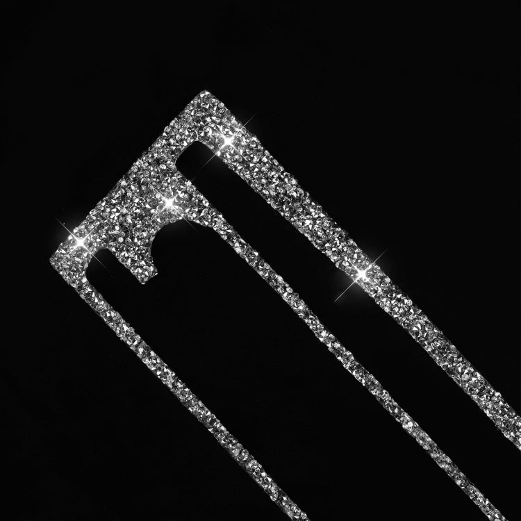 For BMW 3 Series E90 / E92 2005-2012 Car Aircondition CD Control Panel Basic Diamond Decorative Sticker by buy2fix