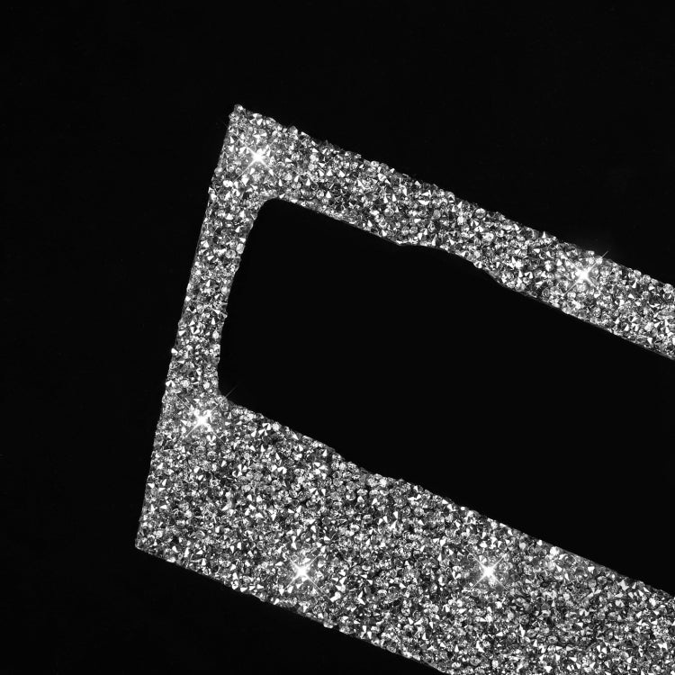 For BMW 3 Series E90 / E92 2005-2012 Car Aircondition CD Control Panel Basic Diamond Decorative Sticker by buy2fix