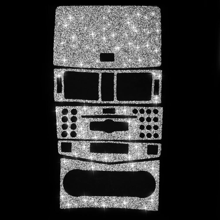 For Mercedes-Benz C-class W204 2007-2010 Car Gear Set Diamond Decorative Sticker, Left and Right Drive by buy2fix