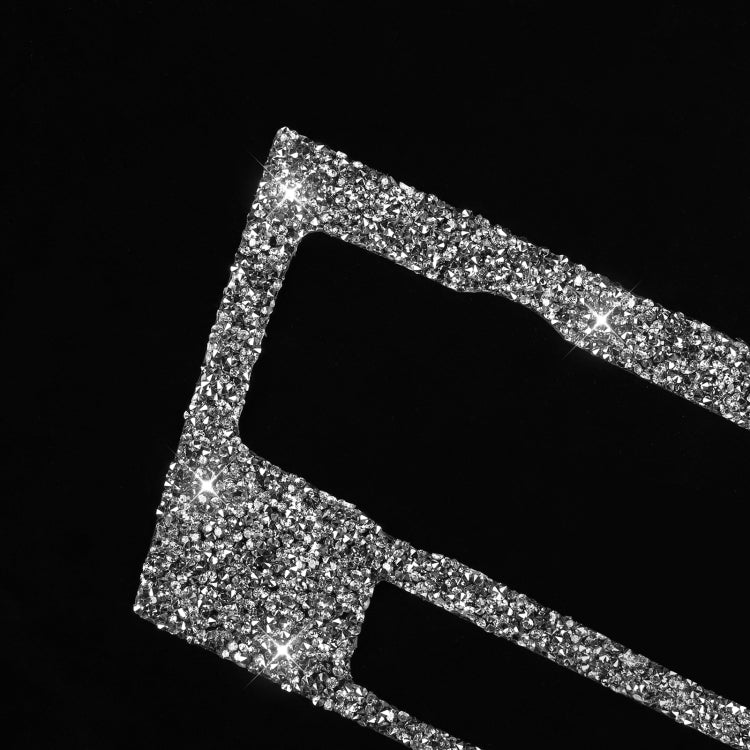 For BMW 3 Series E90 / E92 2005-2012 Car Aircondition CD Control Panel Basic Diamond Decorative Sticker by buy2fix