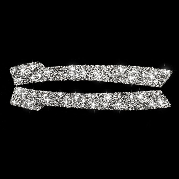 For Mercedes-Benz A/B/C/E Class Car Rearview Mirror Anti-collision Strip A Diamond Decorative Sticker, Left and Right Drive by buy2fix
